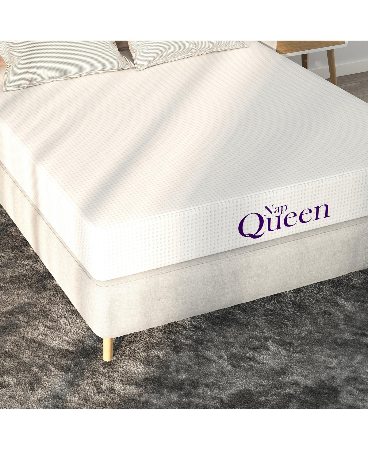 Clihome 8 Inch Twin Xl Charcoal Memory Foam Mattress