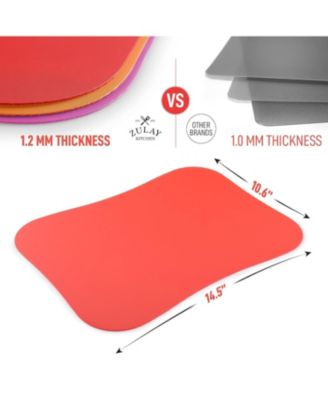 Thick & Durable Non-Slip Flexible Cutting Board Set (3 Piece)