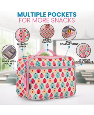 Thermal Kids Lunch Cooler Portable Lunch Box with Handle