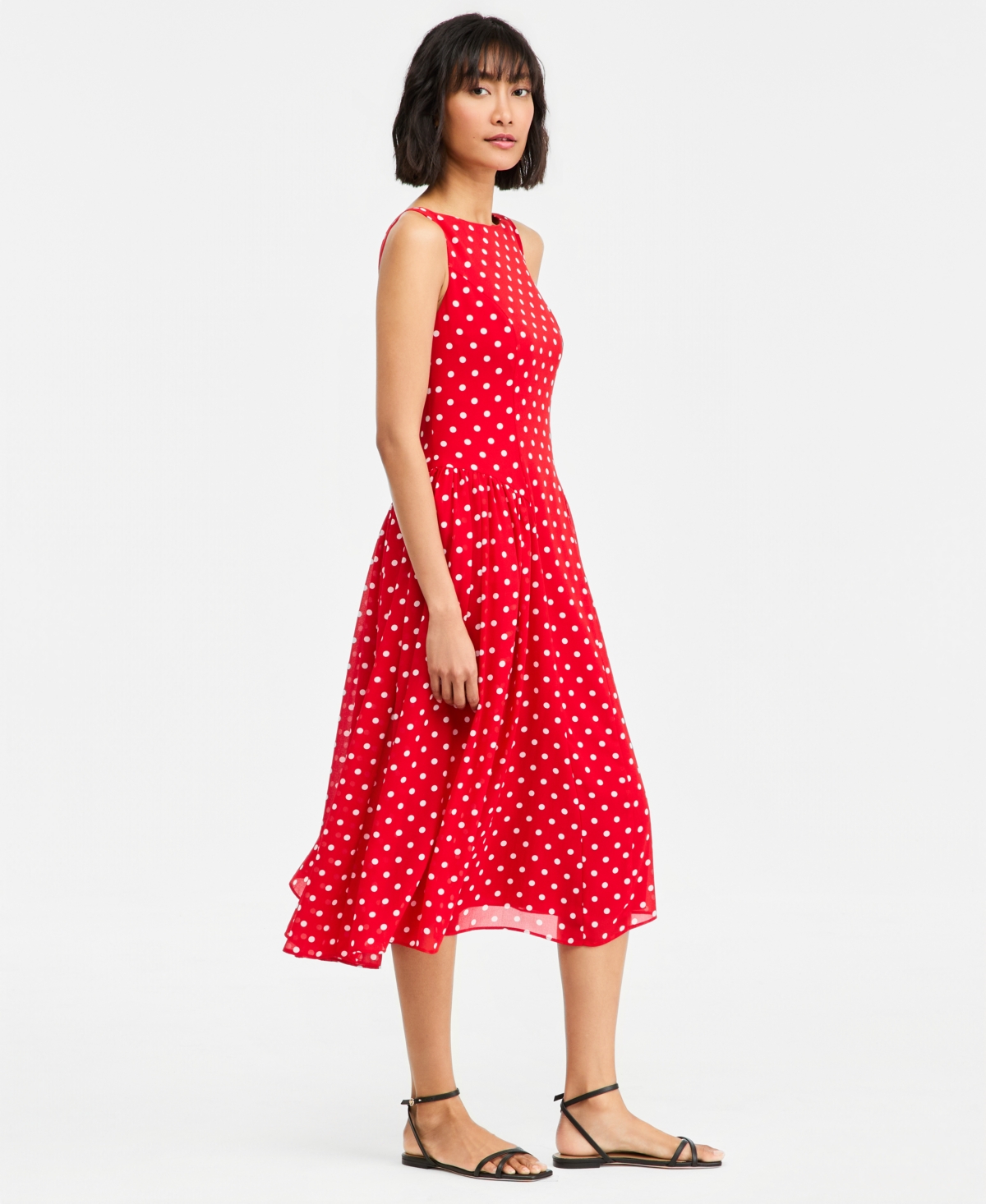 On 34th Women's Drop-Waist Midi Dress, Macy's Exclusive