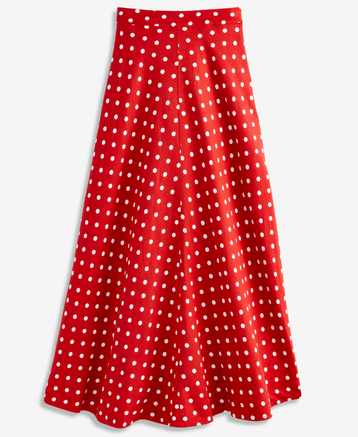 On 34th Women's Linen-Blend Midi Circle Skirt, Macy's Exclusive