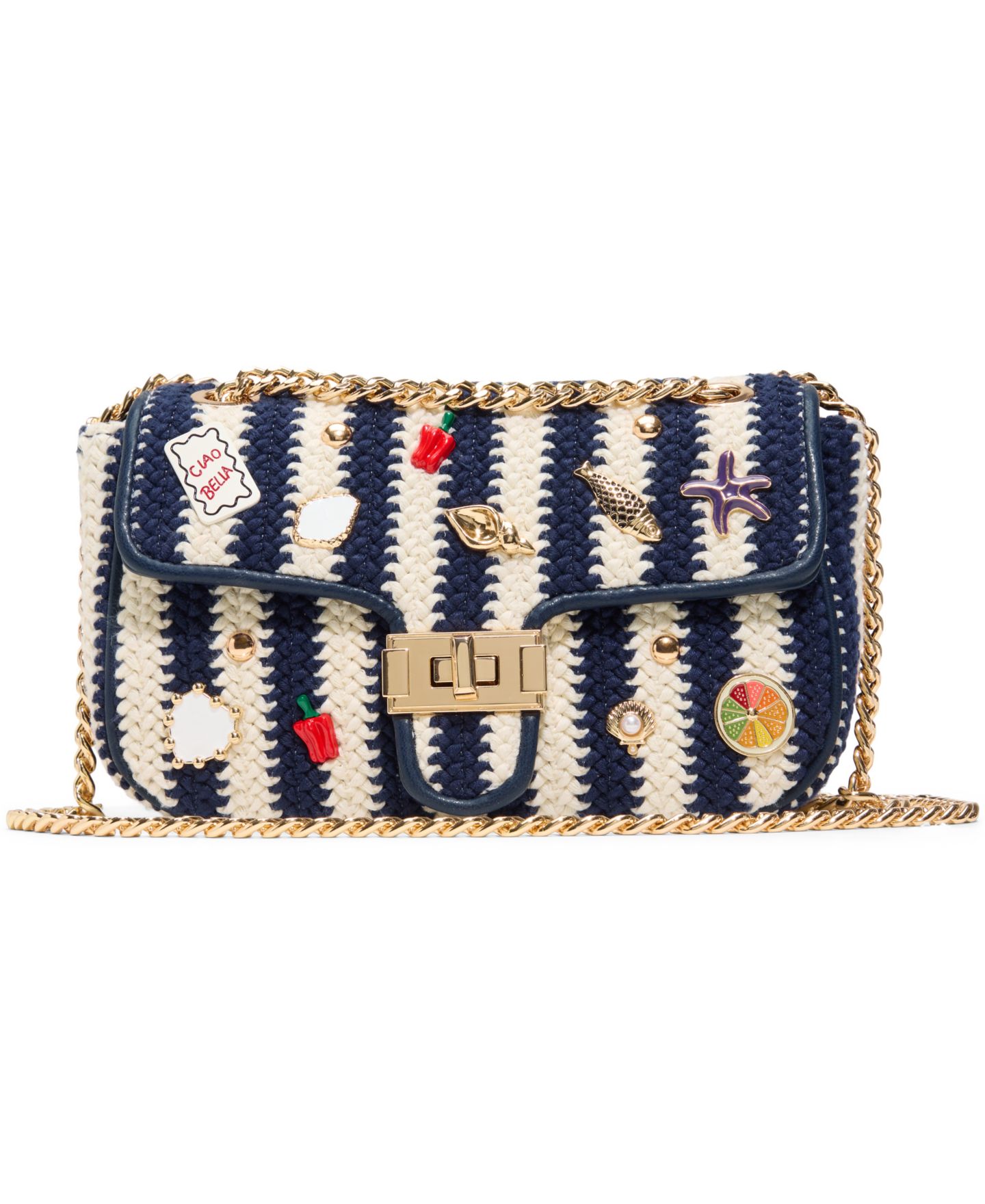 Женская сумка ALDO Giulliettaa Mini Crossbody, цвет: Синий комбинированный — фото 1