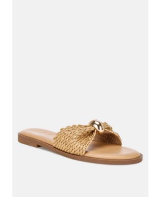 Women's Onawa Woven Strap Slip On Flats
