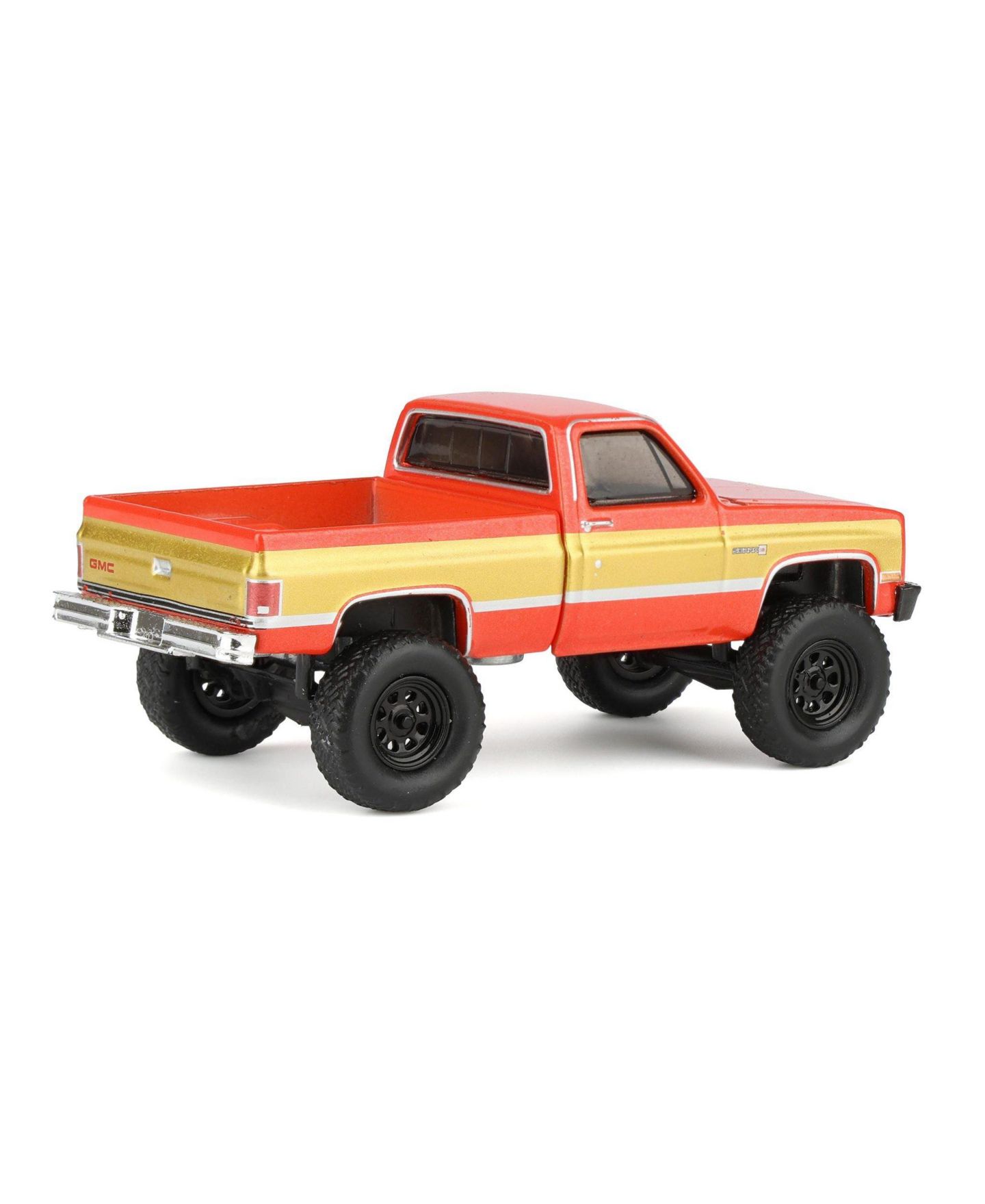 Детская игрушка Greenlight 1/64 Scale 1987 GMC K2500 High Sierra Lifted Collectible Toy Truck, цвет: Красный — фото 3