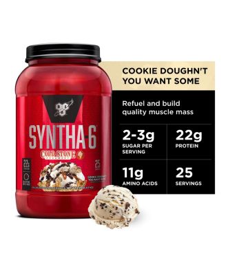 Syntha-6 Cold Stone Creamery, Cookie Doughn't You Want Some, 2.59 lb 1.17 kg