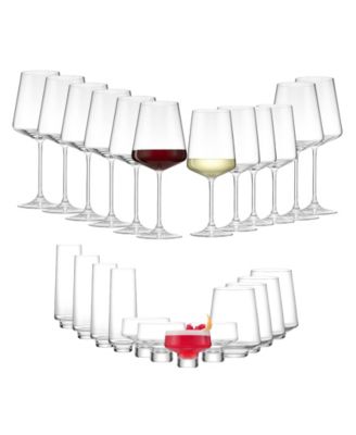 Sidney Ultimate Entertaining Glasses, Set of 24