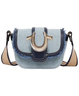 Women's Asher Frayed Edge Mini Flap Crossbody