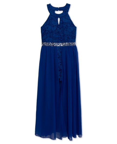 Детские Speechless Girls' 7-16 Maxi Round Neck Dress