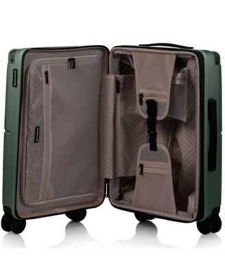 3-Piece Earth Hardside Luggage Set with USB