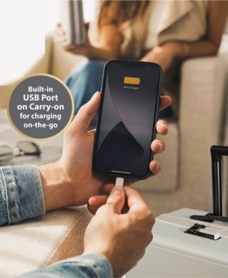 3-Piece Vintage Muse Collection Hardside Luggage Set