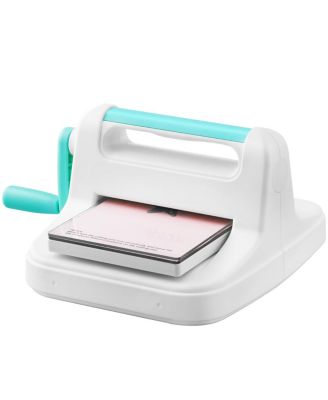 Manual Die Cutting Embossing Machine - 6" Opening A5 Craft Machine for Art Scrapbooking Card Making, Portable Metal Handle Steel Roller System