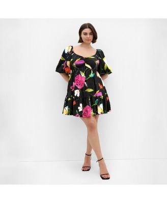 Women's Mila Print Mini Dress