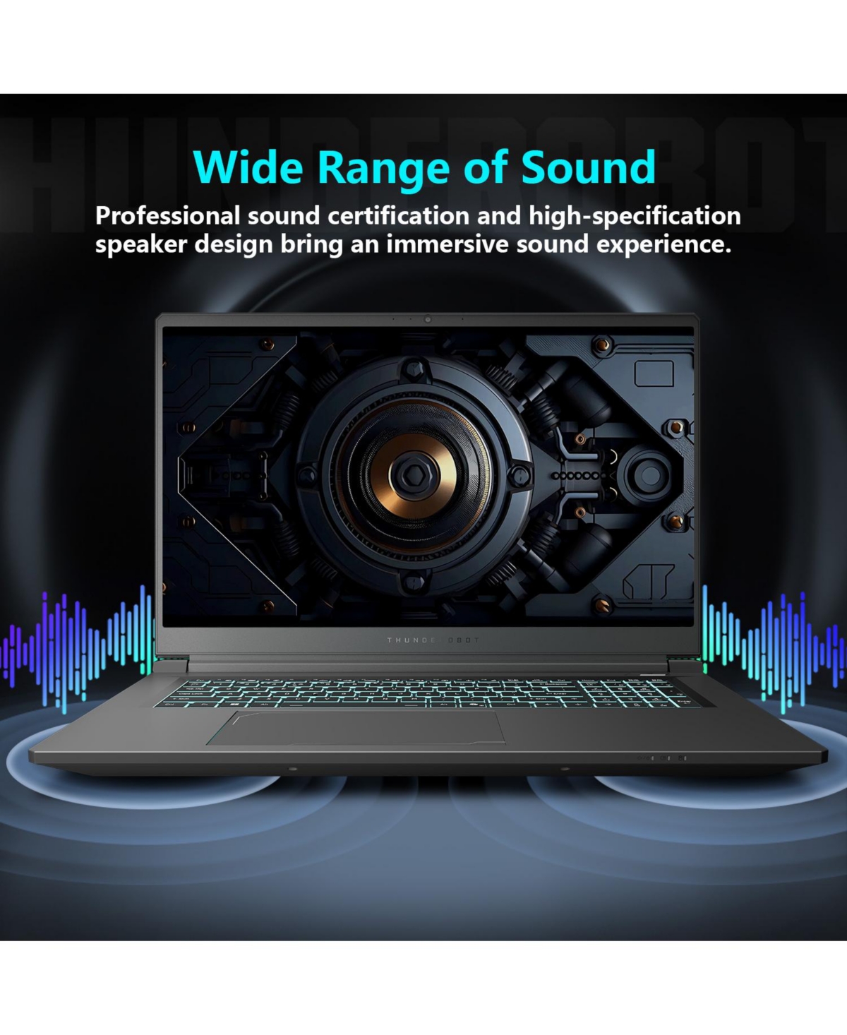 Thunderobot Storm 17.3" Traditional Laptop Intel Core i7 64GB Ram Nvidia GeForce Rtx 5070 2TB Ssd Storage Windows 11 Home 165Hz