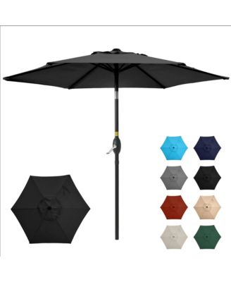 7.5 Ft Market Patio Umbrella with Crank & 45degree(s) Tilt (No Base)