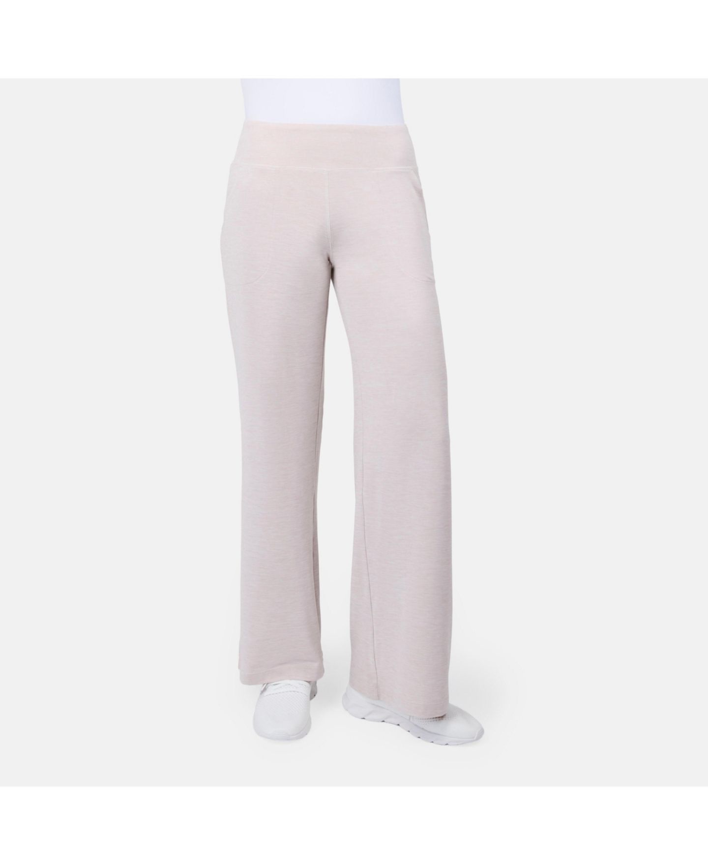 Женские брюки Free Country Cloud Knit Wide Leg, цвет: Берёзовый — фото 1