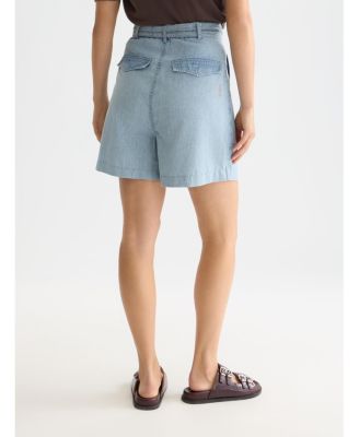 Women's Scotch and Soda Lightweight Indigo Shorts