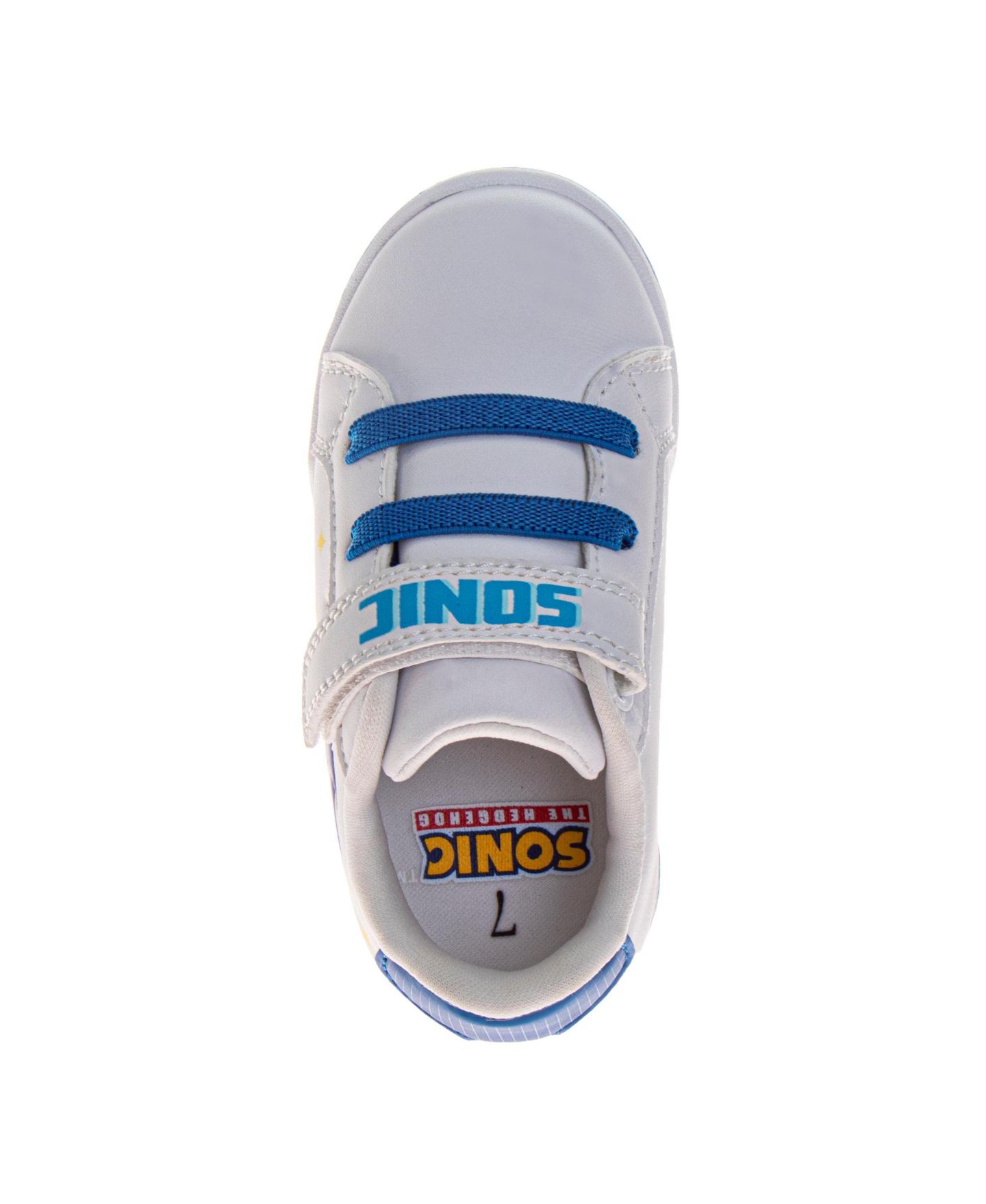 Кроссовки Sonic The Hedgehog Fast Dash Court Sneakers для мальчиков, цвет: Белый синий — фото 6