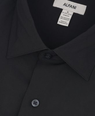 Men's Slim-Fit Performance Solid Dress Shirt