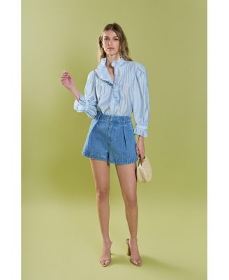 Women's Ruffle Detailed Blouse