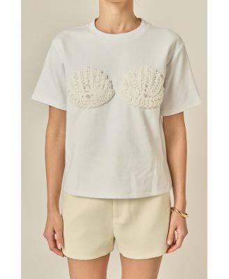 Women's Pearl Seashell T-Shirt