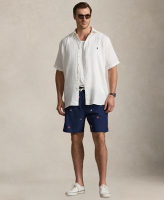 Men's Big & Tall Linen Shirt