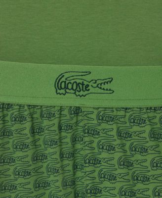 Мужские Lacoste Men's Short-Sleeve T-Shirt and Pajama Shorts, 2-Piece Set