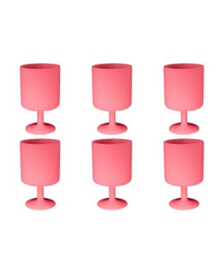 Mesa Goblet Glasses, Set of 6