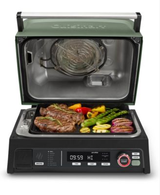 14.6" FlavorBoost 8-in-1 Outdoor Electric Grill