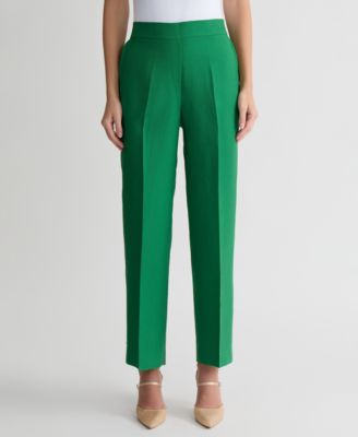 Women's Linen-Blend Pull-On Pants
