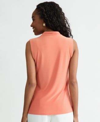 Women's V-Neck Sleeveless Top