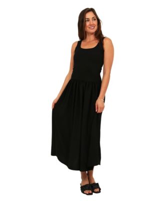 Women's Scoop Neck Maxi Dress