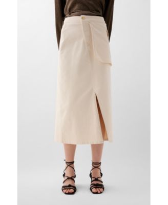 Women's Denim Pocket Skirt