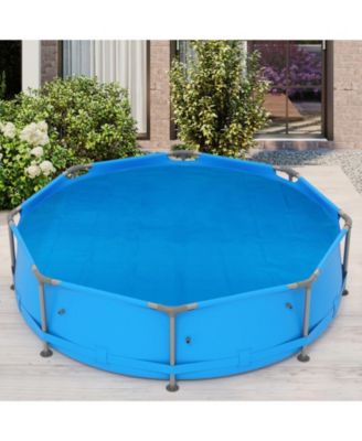 12 ft x 30 in Above Ground Pool Set with Solar Cover
