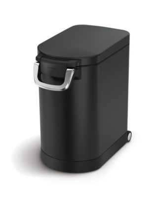 Medium Pet Food Can, Storage Container with Magnetic Scoop