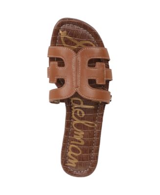 Bay Slip-On Flat Leather Casual Sandals