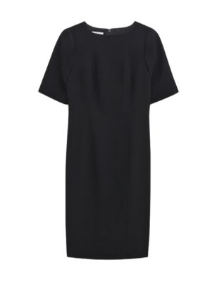princess polly baby blue dress Calvin Klein SUITING A LINE SHIFT DRESS - Shift dress - black