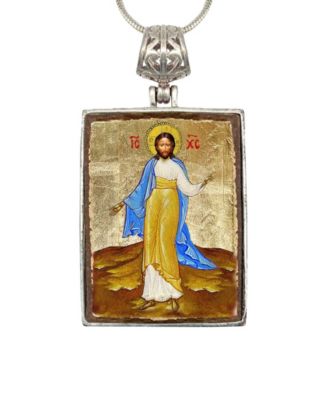 Jesus Religious Holiday Jewelry Necklace Monastery Icons