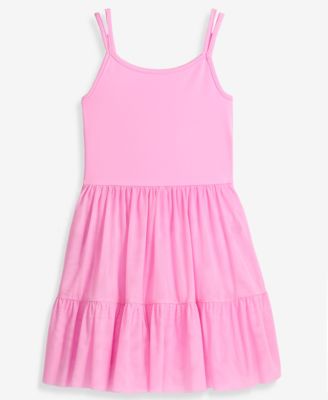 Girls' XS-XL Mesh-Skirt Athletic Dress