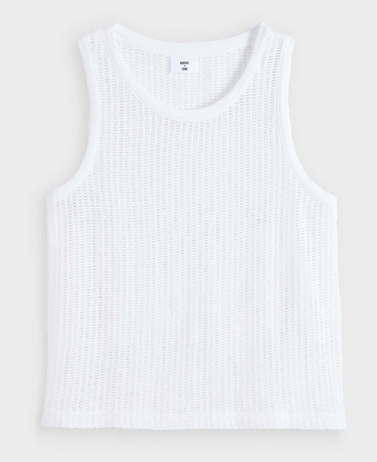 Mode of One Men's Mesh-Knit Crewneck Tank, Macy's Exclusive