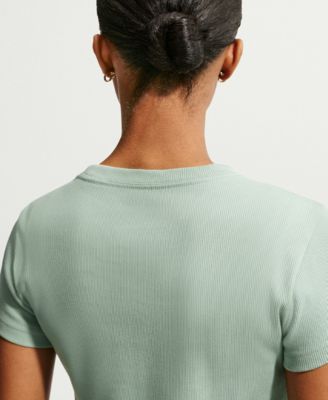 Sportswear Women's Tight Ribbed Short-Sleeve T-Shirt