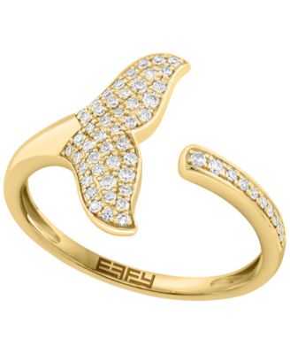 Diamond (1/5 ct. t.w.) Ring in 14k Yellow Gold