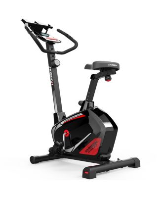Magnetic Exercise Bike for Home, 350 lbs Capacity, LCD Monitor (HRM-B7)