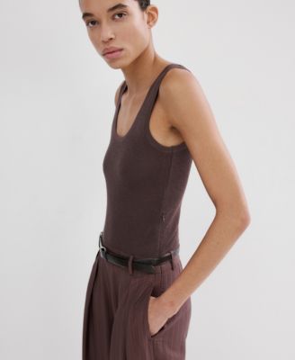 Women's Pinstripe Combination Jumpsuit