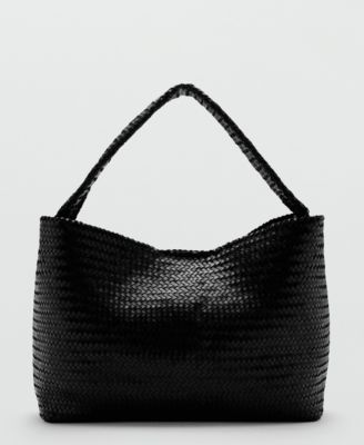 Women's Braided Bucket Bag