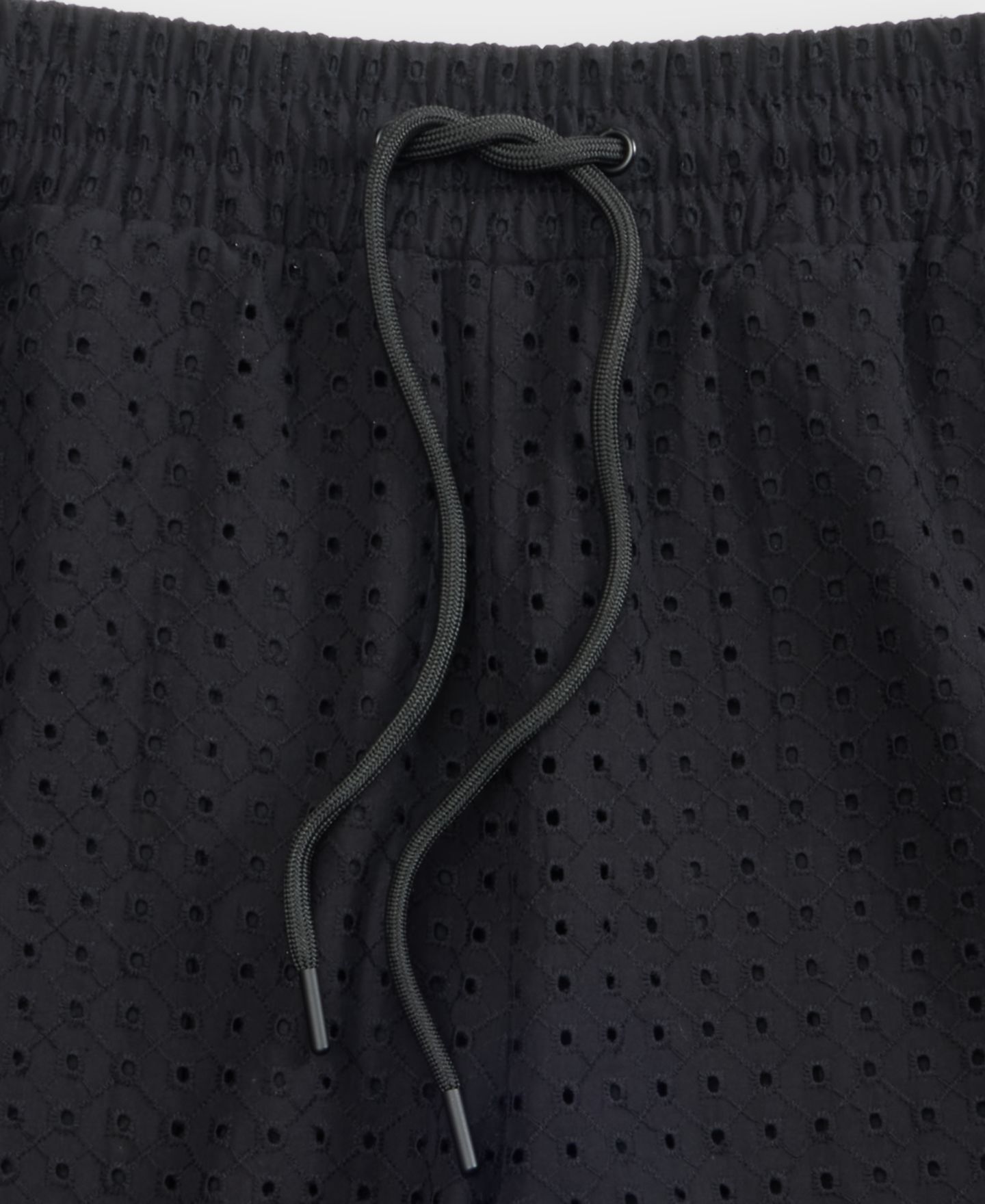 Мужские шорты Mode of One Eyelet 11" Drawstring, цвет: Глубокий чёрный — фото 4