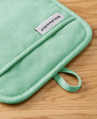 Gourmet Series Gridlines Pot Holder Set, Pack of 2