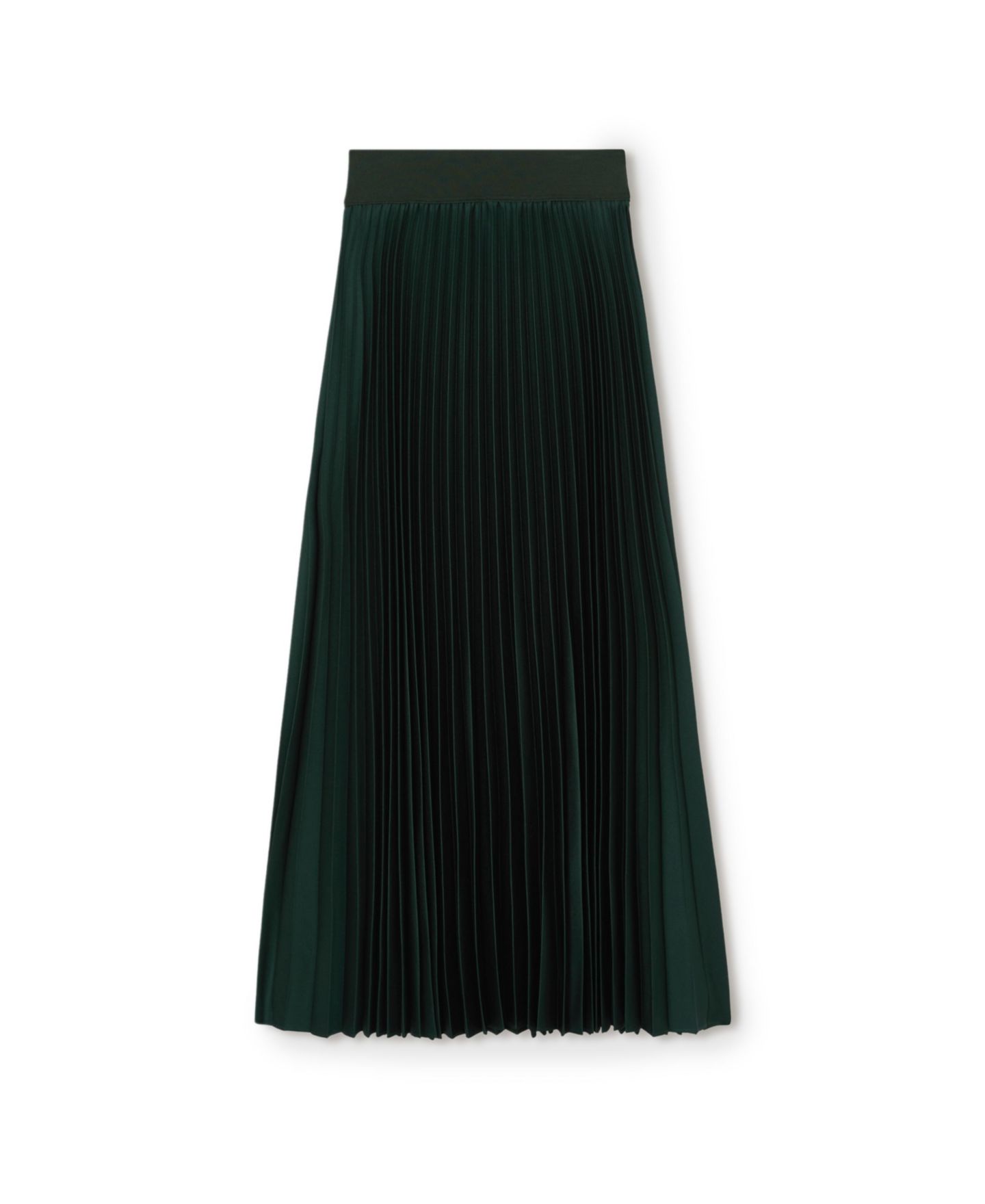 Женская юбка REISS Pleated Midi, цвет: Тёмный зелёный — фото 2