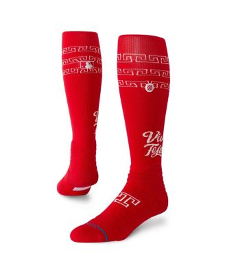 Men's and Women's Red Texas Rangers 2026 City Connect Over The Calf Socks
