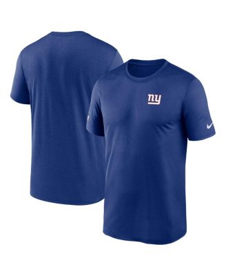 Men's Royal New York Giants Sideline Legend Small Logo Dri-FIT T-Shirt