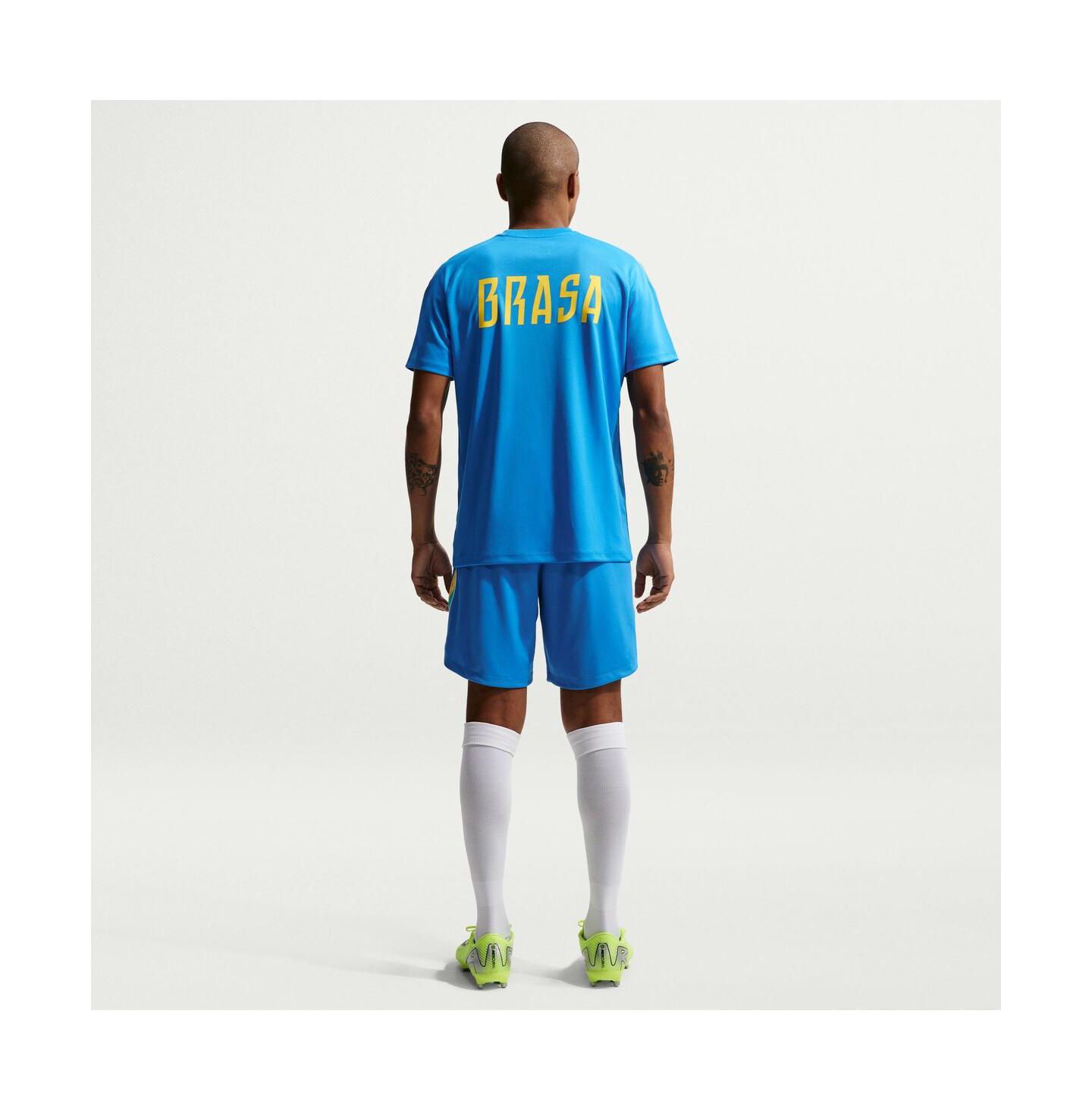 Мужские шорты Nike Blue Brazil National Team 2026 Home Stadium Replica — фото 4